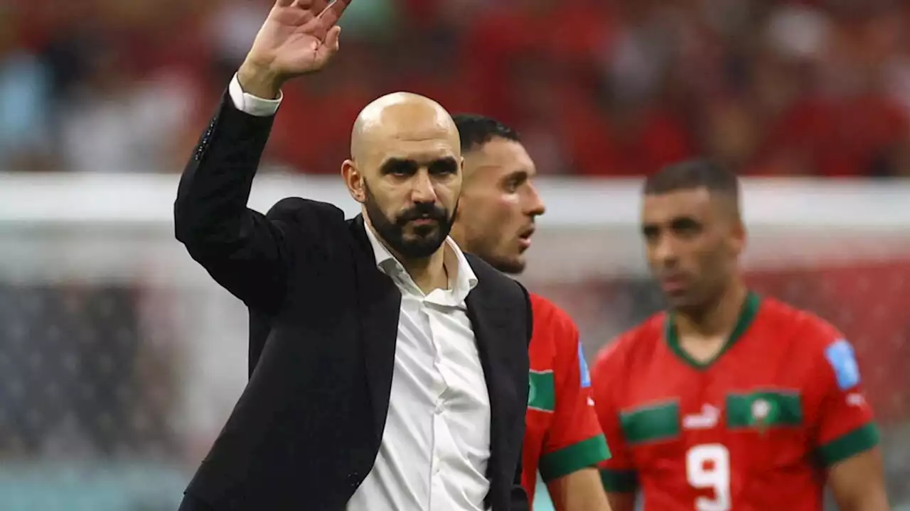 Le sélectioneur du Maroc Walid Regragui rêve de la Premier League