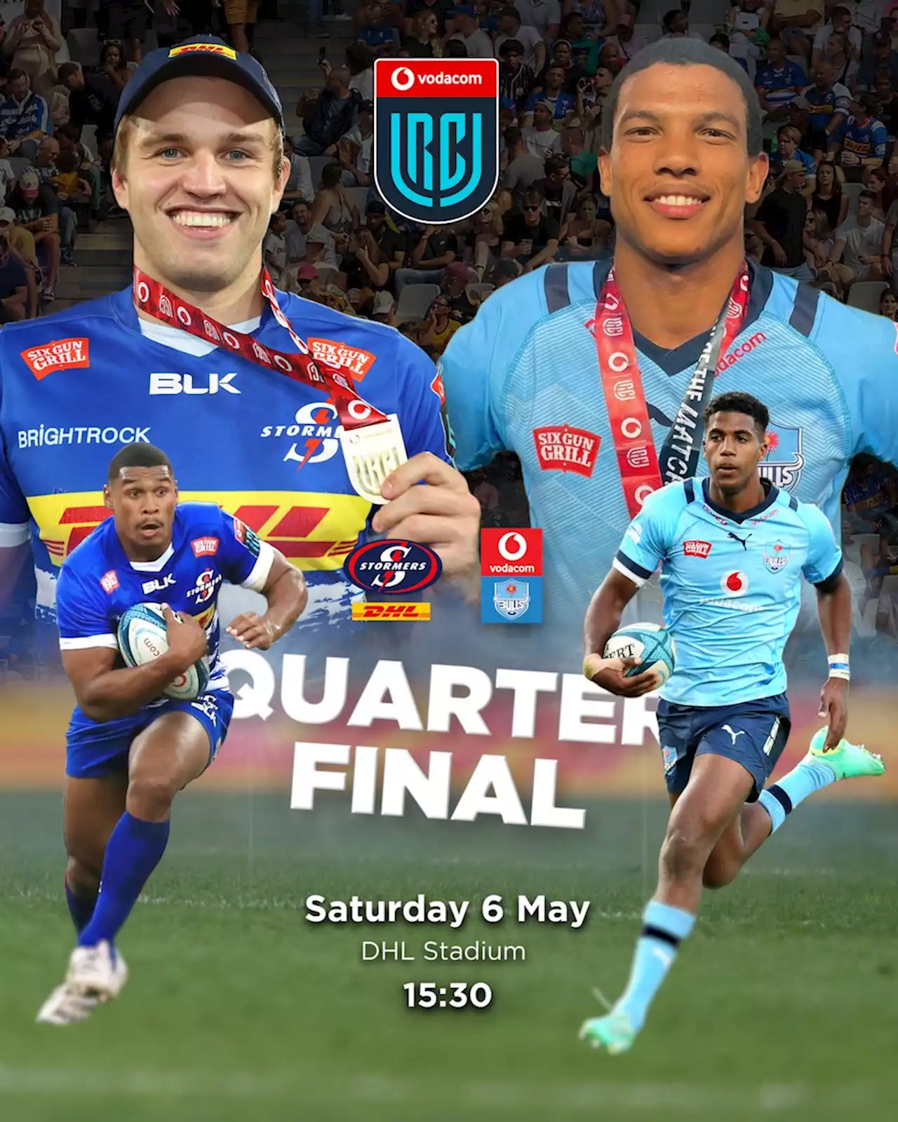 Ticketpro - DHL Stormers vs Vodacom Bulls - 6th of May 2023 -