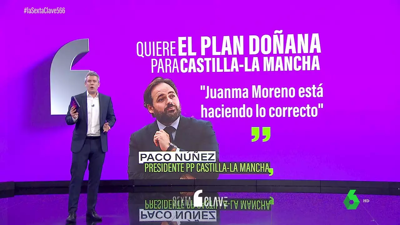 Núñez imita la receta andaluza de Doñana: el líder del PP de Castilla-La Mancha quiere copiar la ley de Moreno