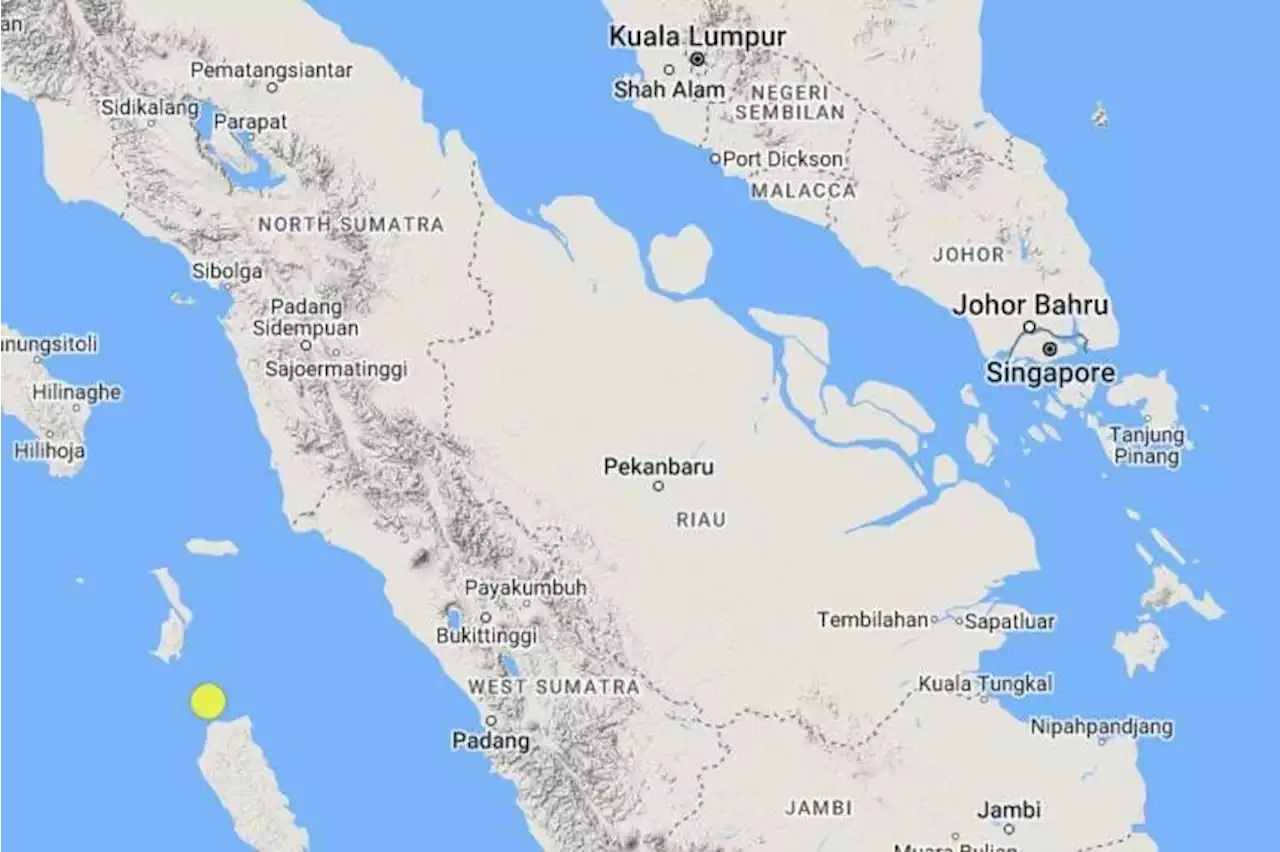 Tremors felt in Singapore, Malaysia after 7.3-magnitude quake near Indonesia’s Sumatra