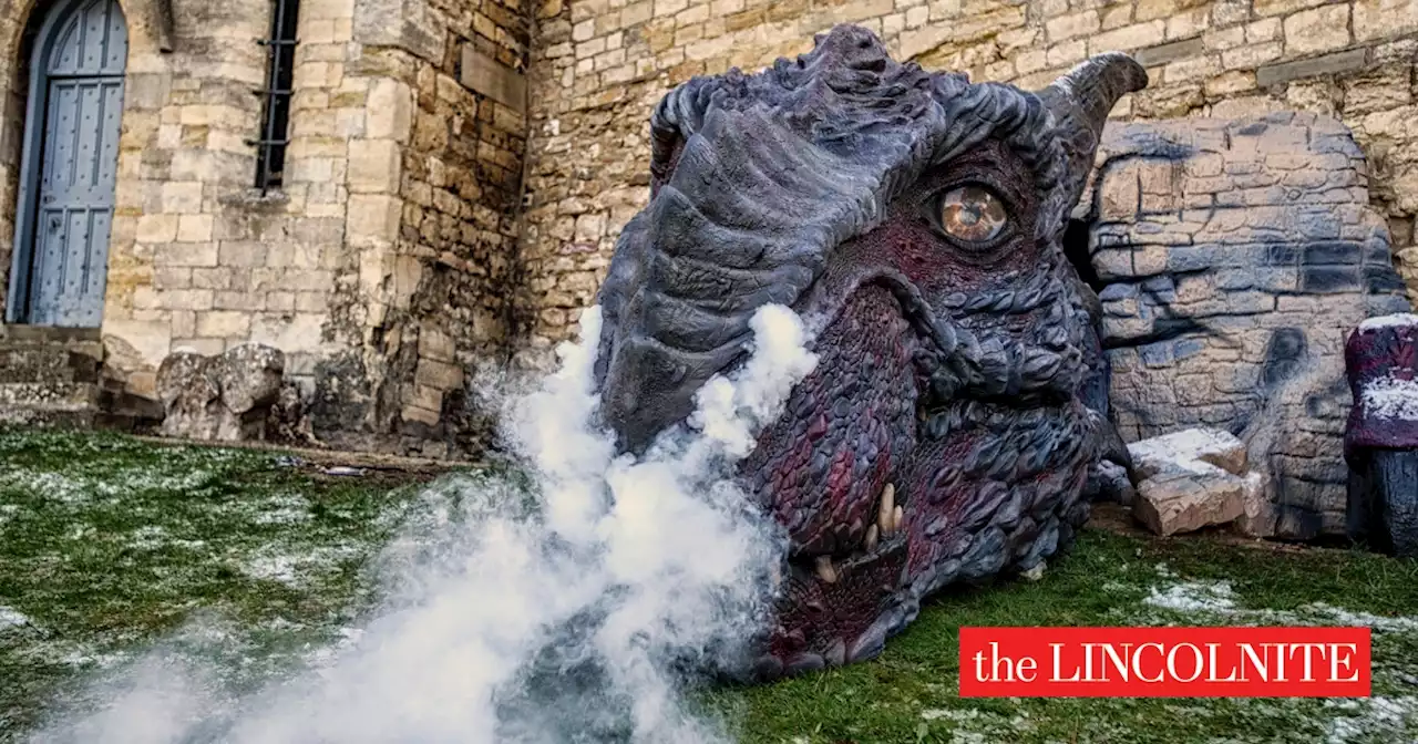 Lucy the Dragon returning to Lincoln Castle... and she's bringing a friend