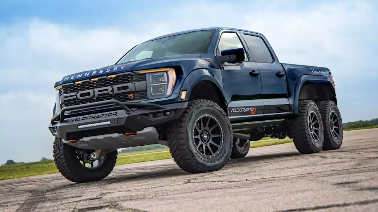 Hennessey reveals six-wheeled Ford F-150 Raptor R