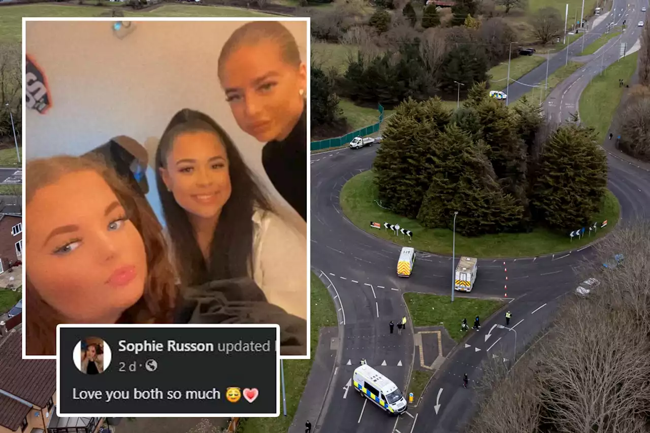 Woman left in car wreck next to 3 dead pals pays heartbreaking tribute