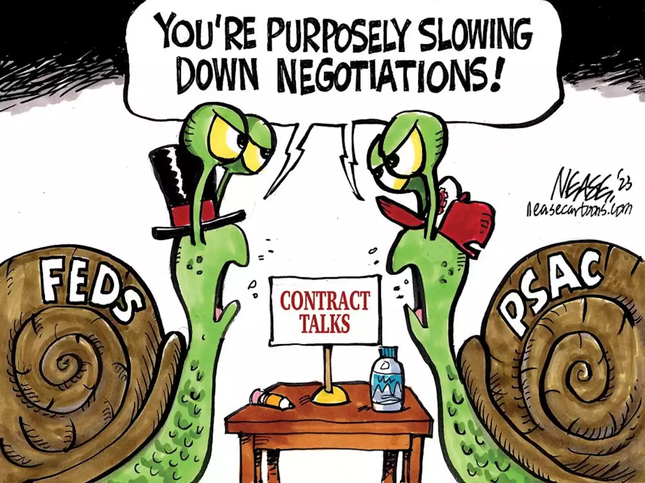Steve Nease cartoon, April 25, 2023