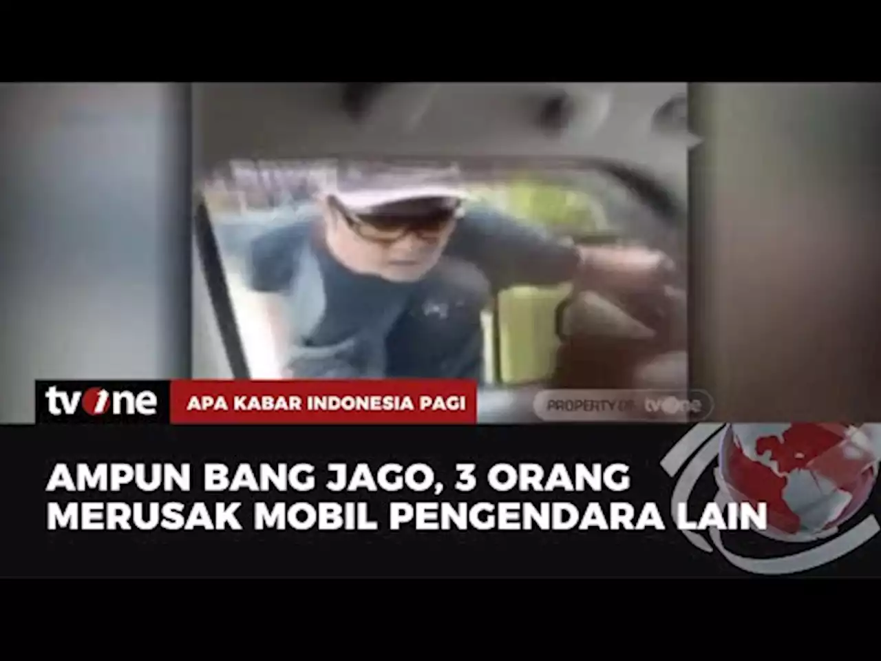 Cekcok di Jalan Berujung Pidana, Pelaku Rusak Kaca Mobil Korban Pakai Kunci Inggris - tvOne