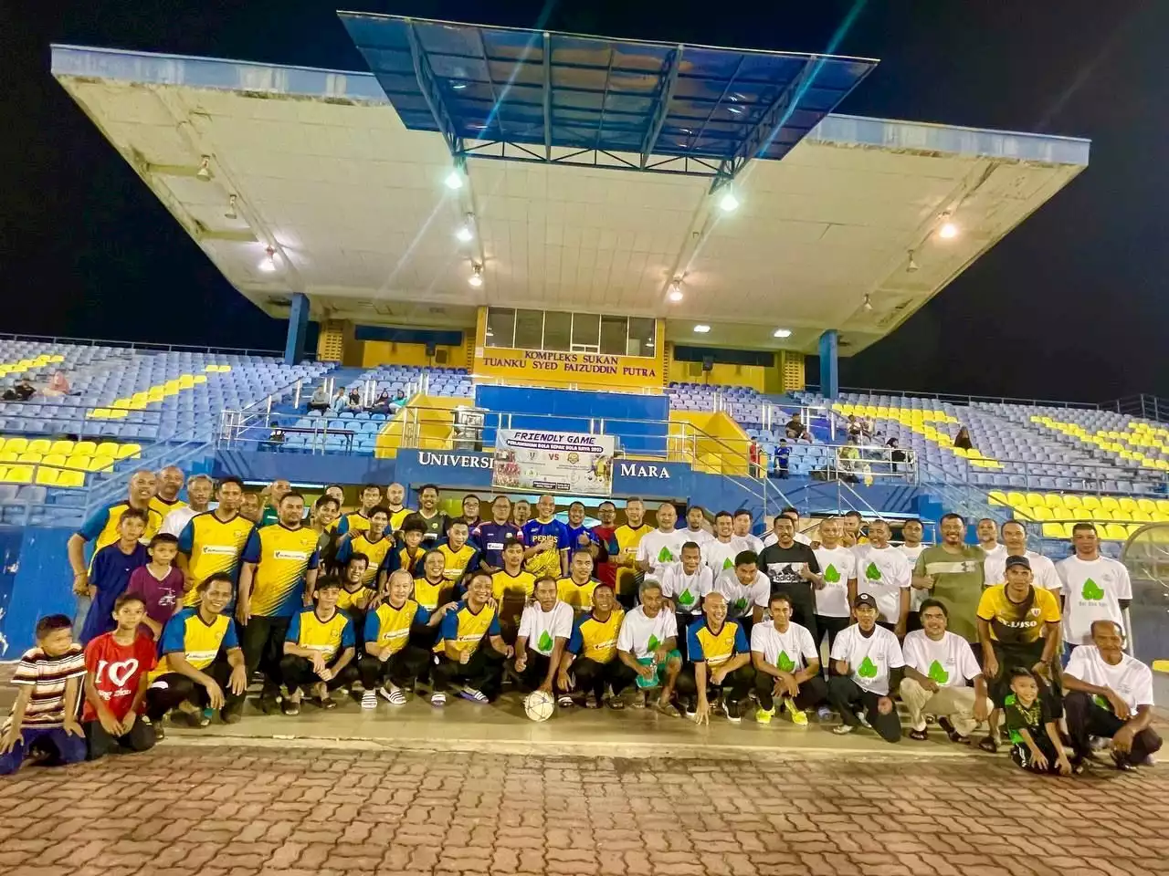 Perlawananan bola raya anak Perlis di Kuala Lumpur dan veteran Perlis