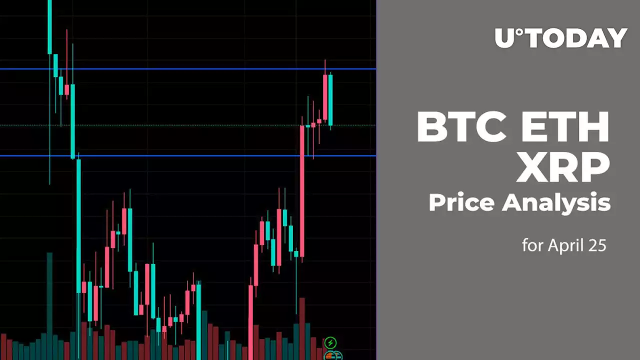 BTC, ETH and XRP Price Analysis for April 25