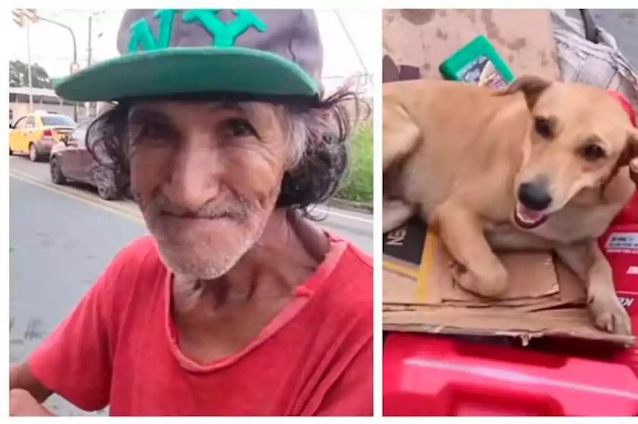 Ofrecieron dólares a un reciclador a cambio de su perrita, y su respuesta conmueve las redes