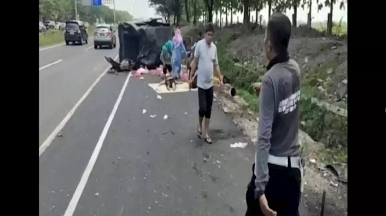 Kecelakaan Mobil Pemudik di Tol Cipali, 3 Orang Tewas