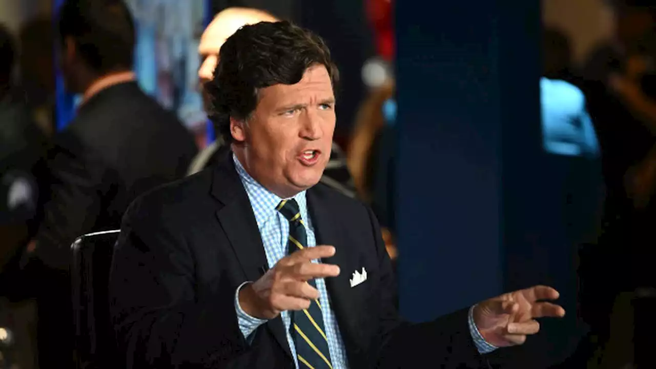 Tucker Carlson and his producer out at Fox News, one week after Dominion settlement