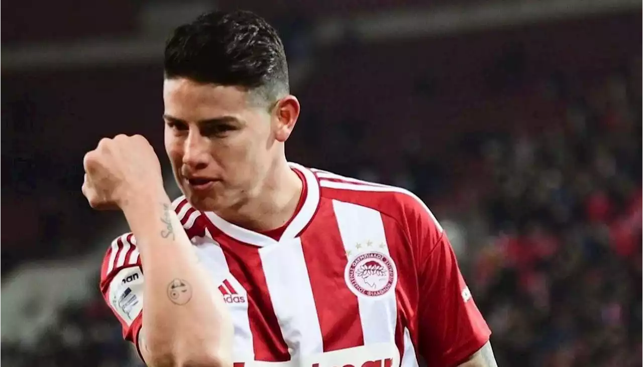 Barra del Olympiacos atacó a James: 'Era habitual en clubes de striptease'