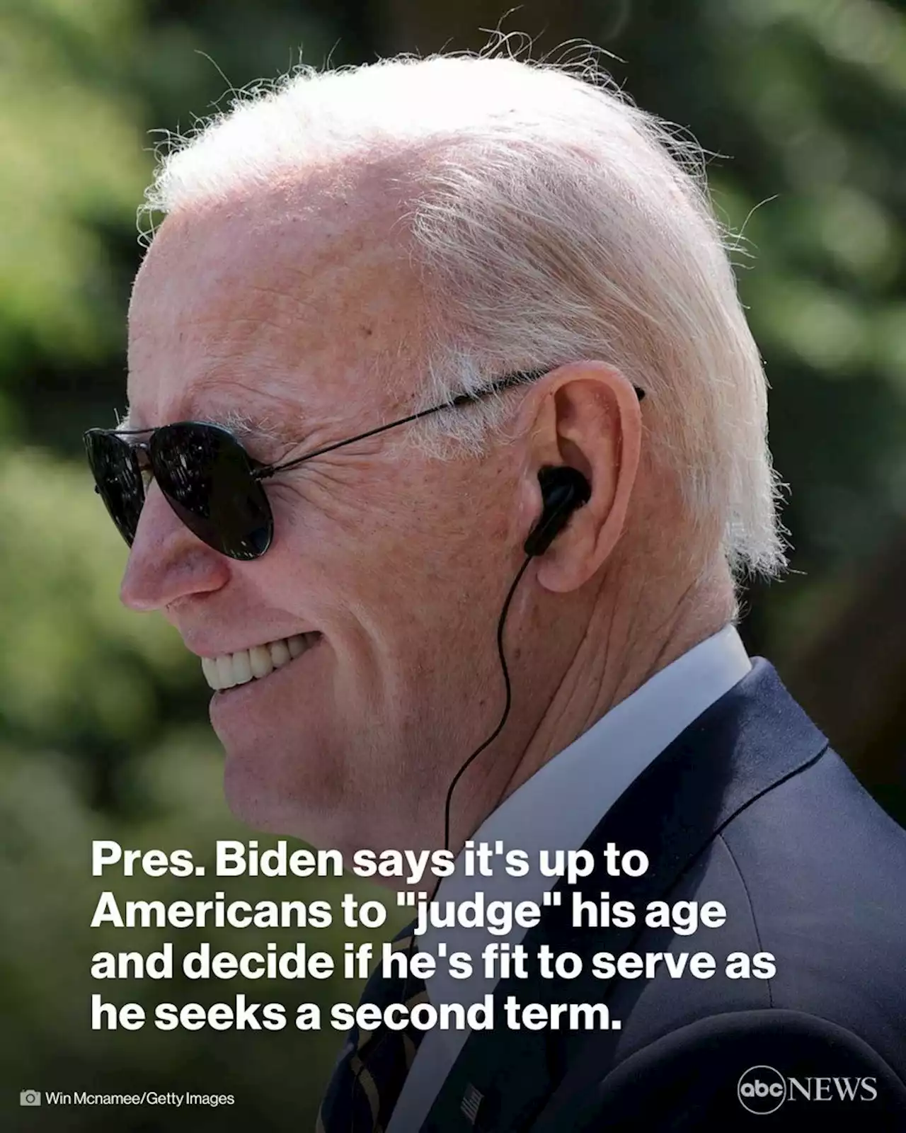 Biden took 'hard look' at his age, would run even if Trump wasn't