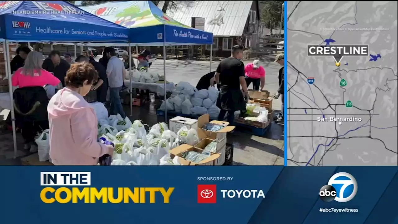 16,000 pounds of fruits and vegetables distributed in Crestline as storm recovery continues