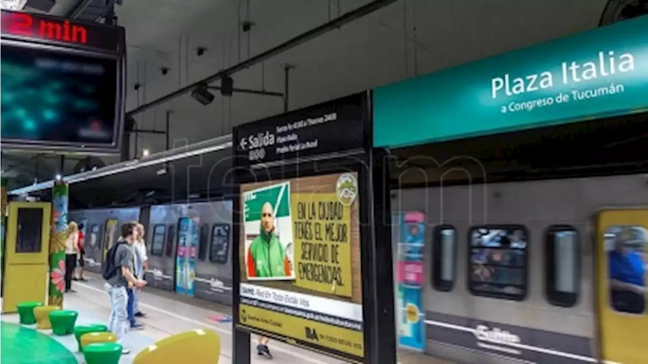 Trabajadores del subte paralizan la línea D entre las 5.30 y 7.30