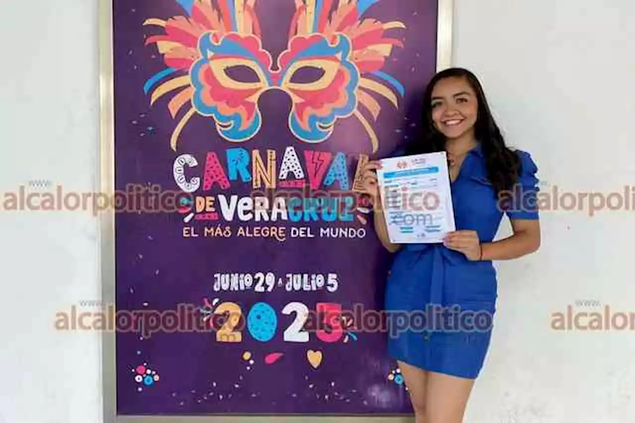 Cecilia Maryely, la primera candidata a Reina del Carnaval