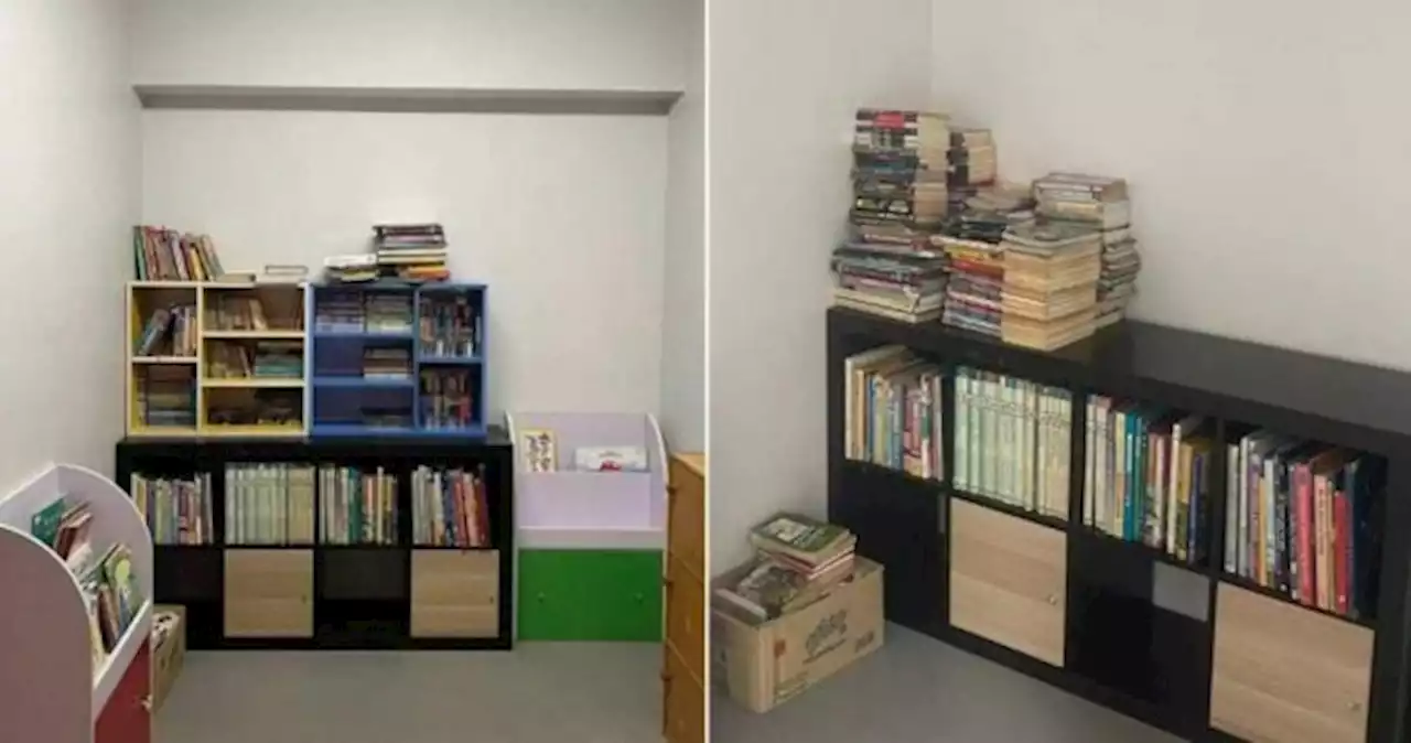 Shelves stolen less than a day after resident sets up 'void deck library' in Boon Lay