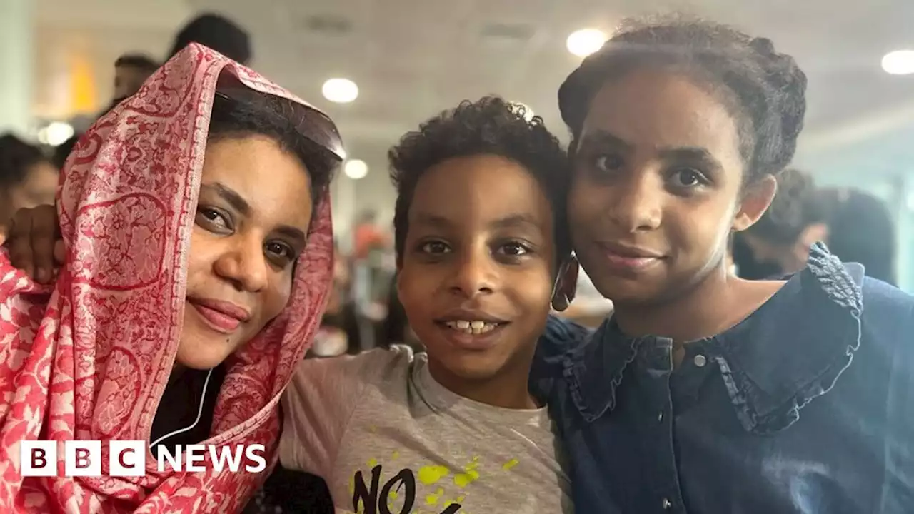 Sudan evacuation: 'UK was slower but still they saved us'