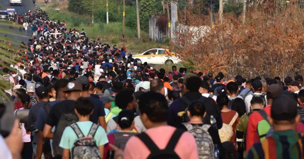 Migrantes se cosieron la boca como protesta contra autoridades de México