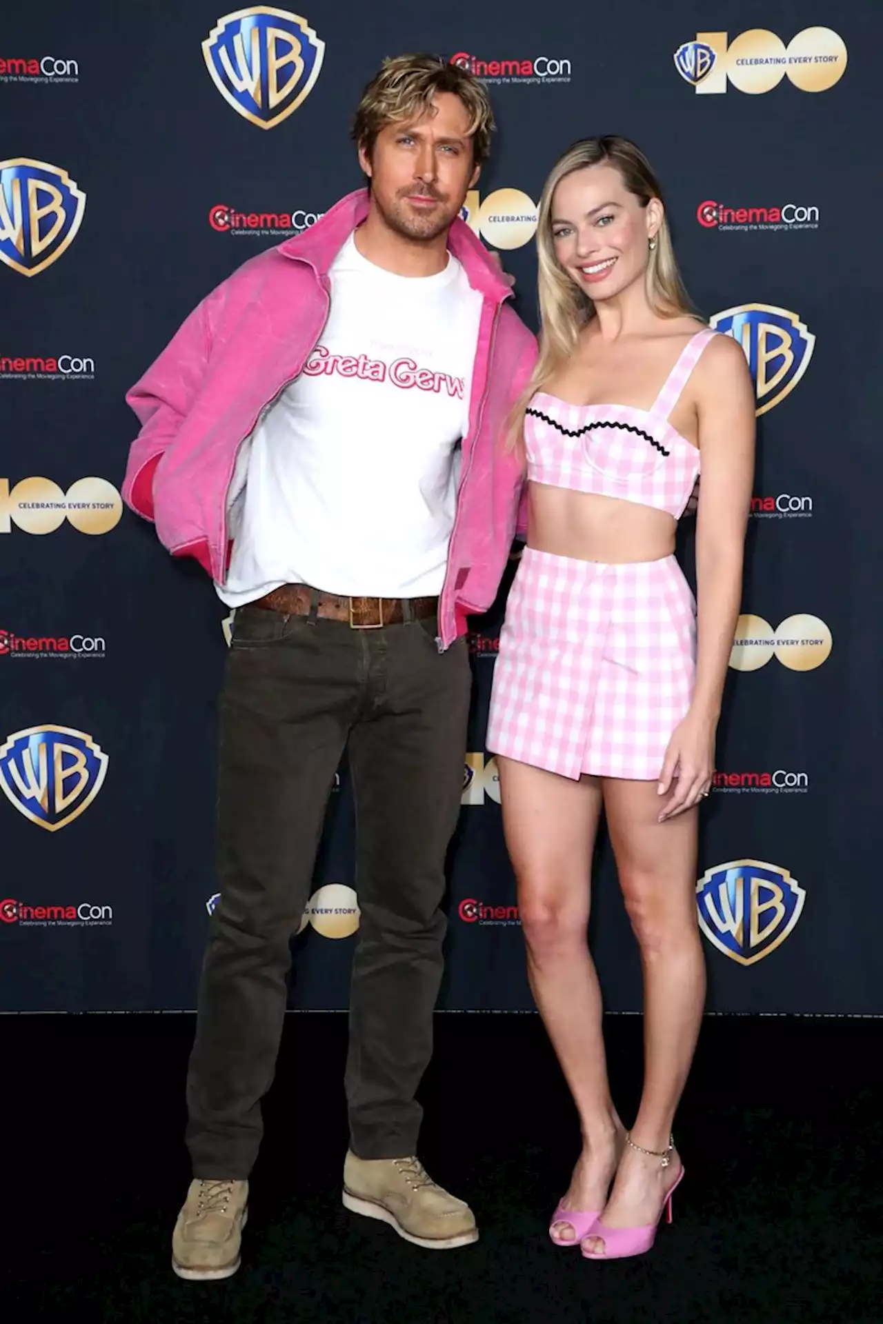 Margot Robbie And Ryan Gosling Are Committed To Barbiecore