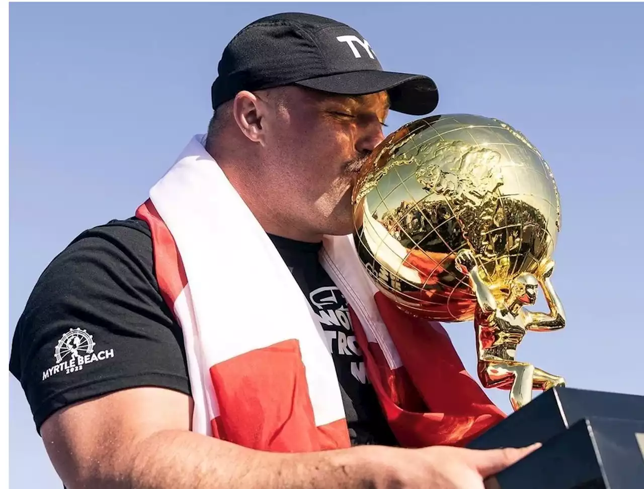 Barrie man first Canadian to win international strongman competition