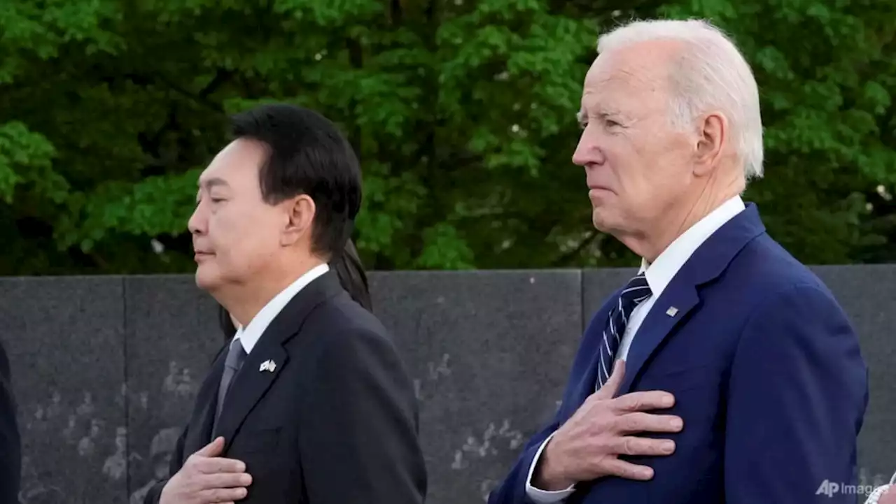 Yoon, Biden kick off visit cementing US-South Korean ties