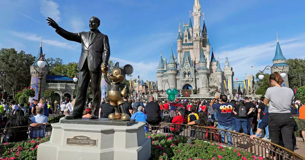 Disney sues Florida Gov. Ron DeSantis, calling takeover of theme park district ‘retaliation’