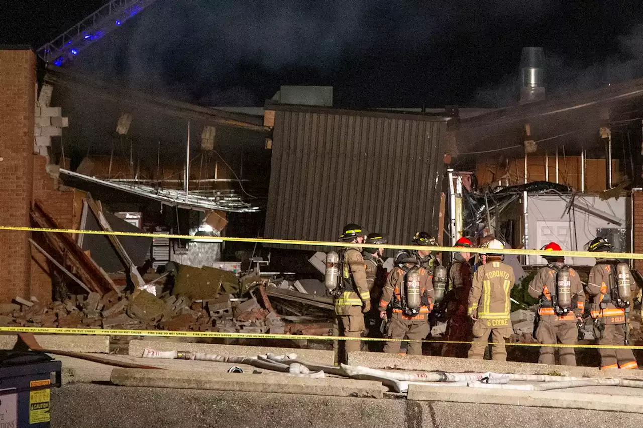 No injuries reported following 'catastrophic' overnight explosion and fire in Scarborough