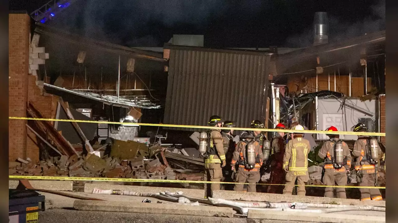 No injuries reported following 'catastrophic' overnight explosion and fire in Scarborough