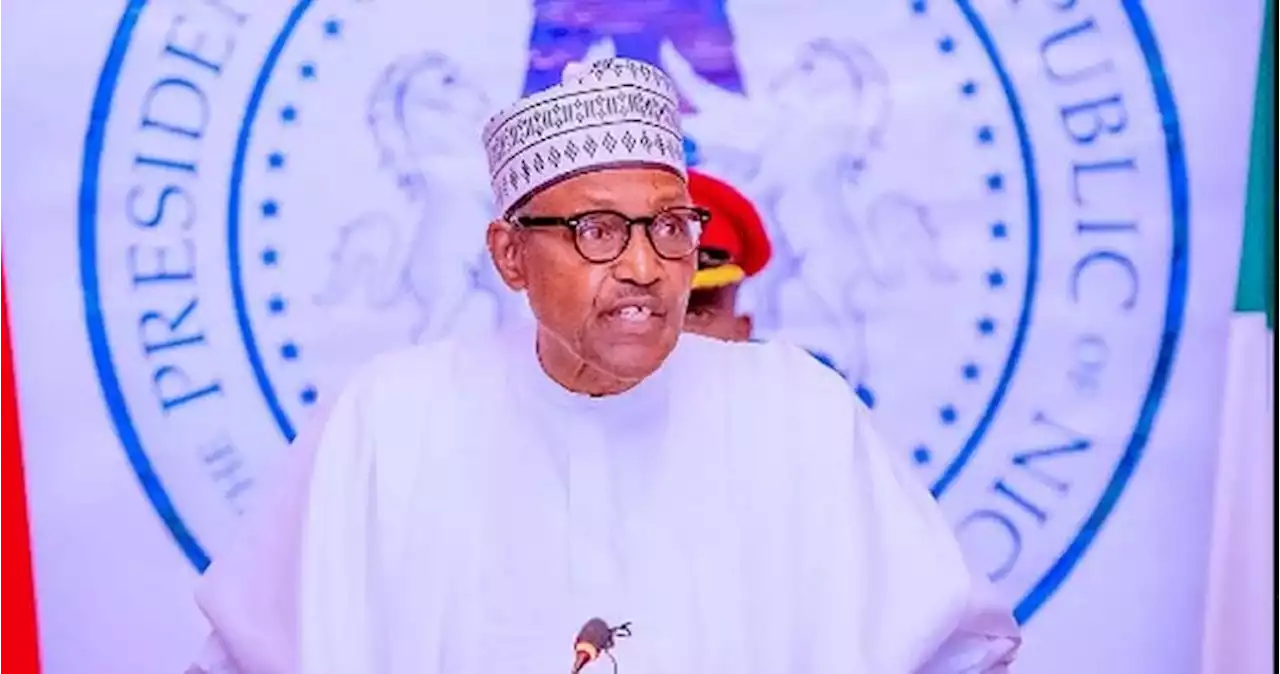 Serving me is very difficult - Buhari decorates personal security aides