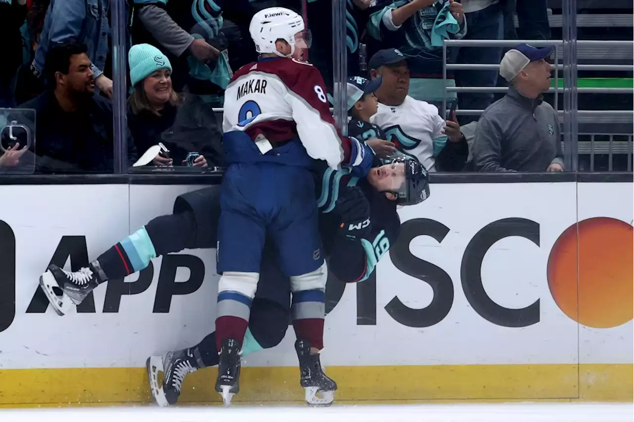 Cale Makar suspended one game for hit on Jared McCann in Game 4 of Avalanche-Kraken playoff series