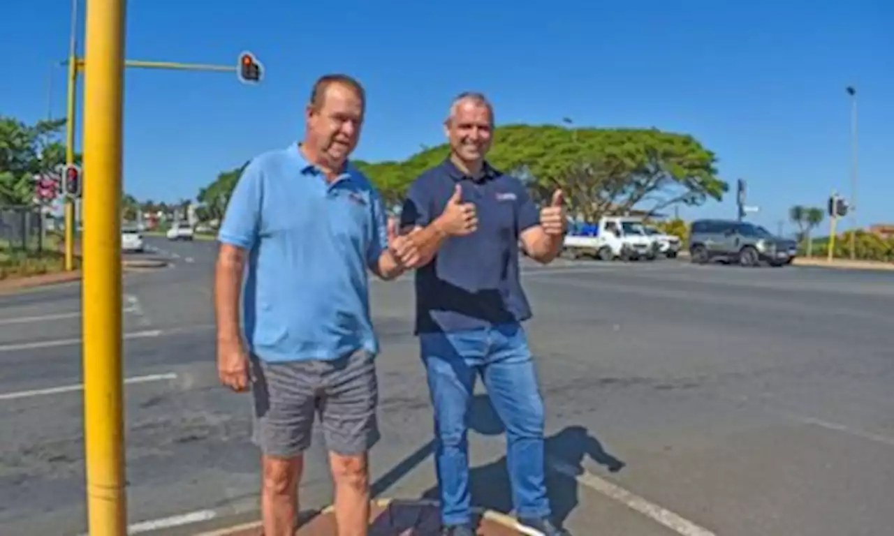 Ballito installs their first traffic light inverter| East Coast Radio