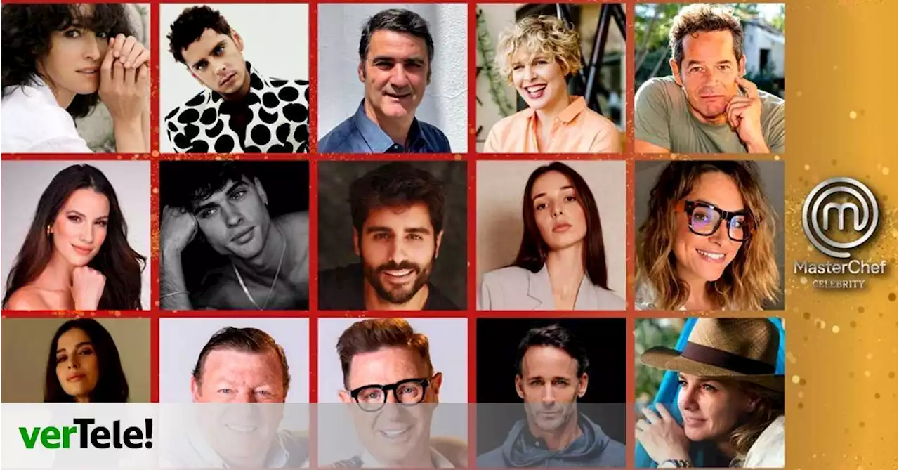 'MasterChef Celebrity 8': TVE anuncia sus 15 concursantes famosos oficiales