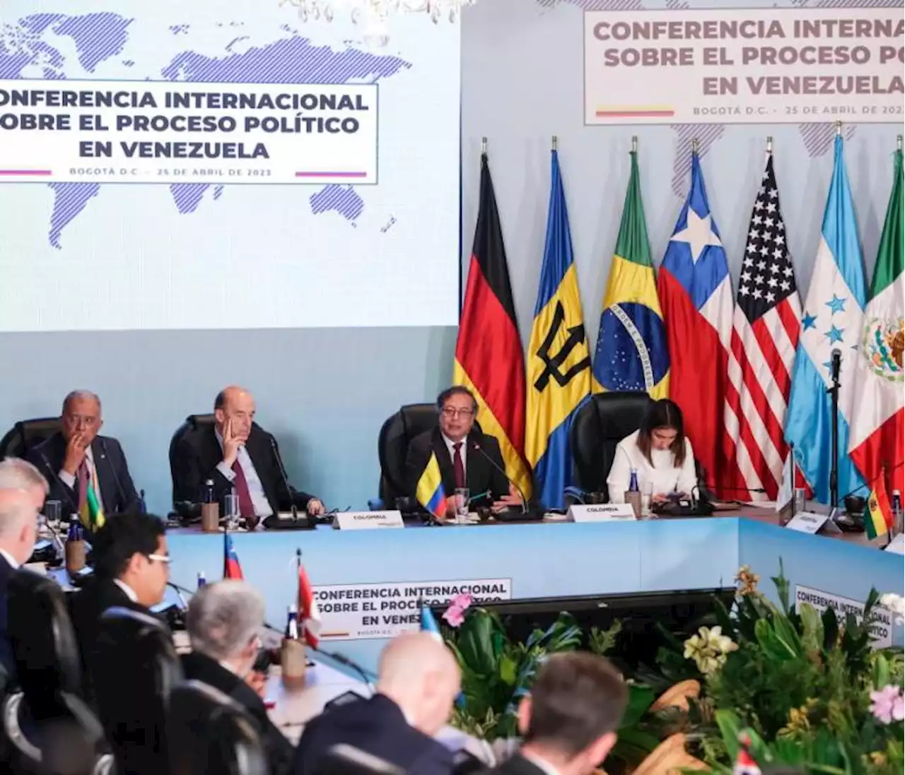 Esto fue lo que pidió Petro en la Conferencia Internacional sobre Venezuela