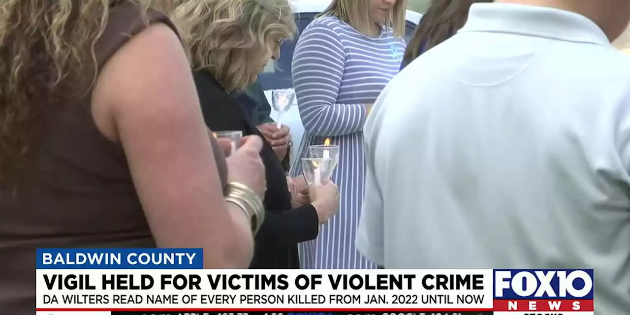 Vigil in Bay Minette to honor crime victims from Baldwin County