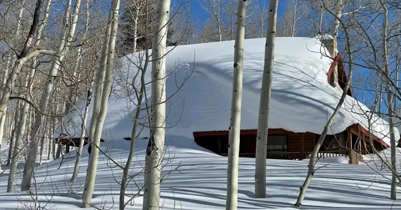 Utah cabin owners still struggle with massive snowfall