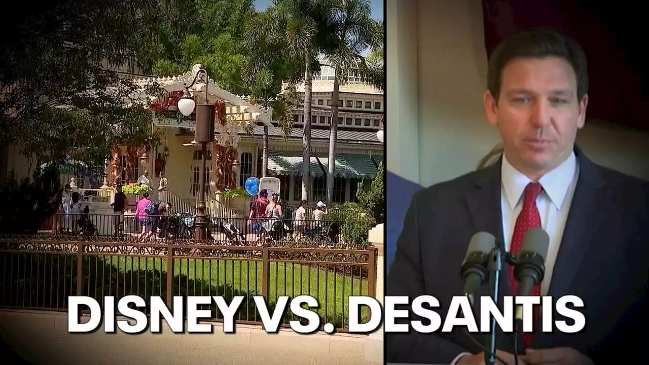 Walt Disney World files lawsuit against Florida Gov. Ron DeSantis