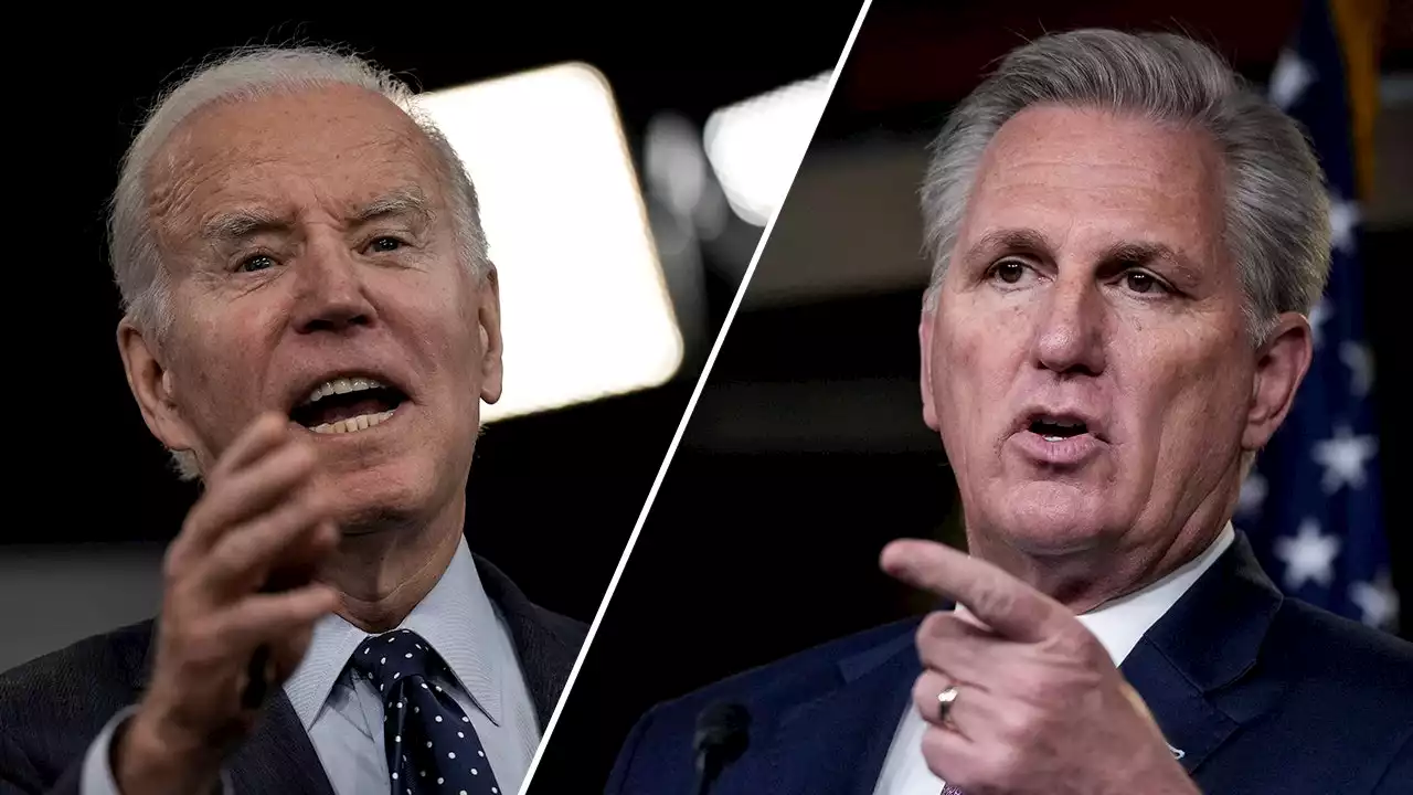 Biden accuses McCarthy of breaking GOP 'Commitment to America' agenda with debt ceiling bill