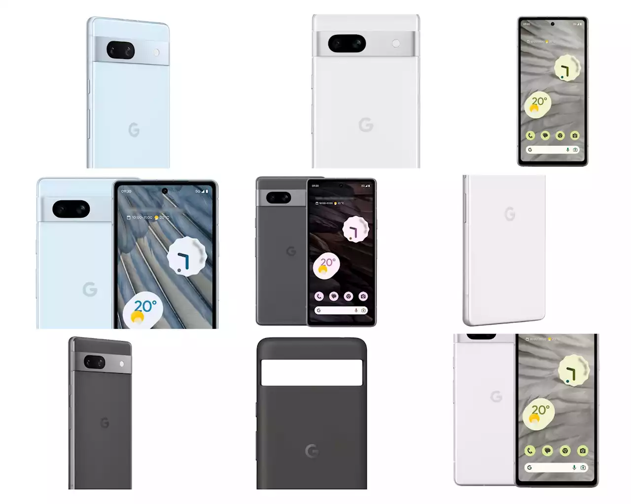 Le Google Pixel 7a sous tous les angles avant son lancement officiel