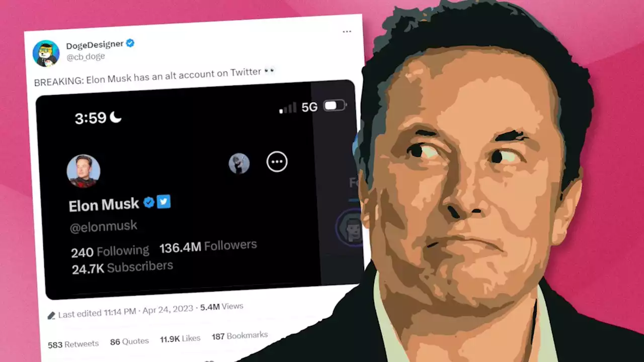 Elon Musks geheimer Zweitaccount: Das twittert der Multimilliardär, wenn er sich unbeobachtet fühlt