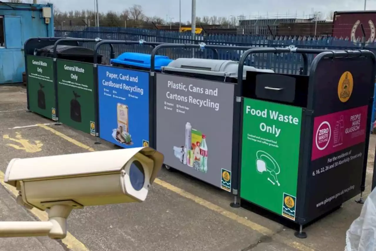 CCTV set to watch over new bins in Glasgow