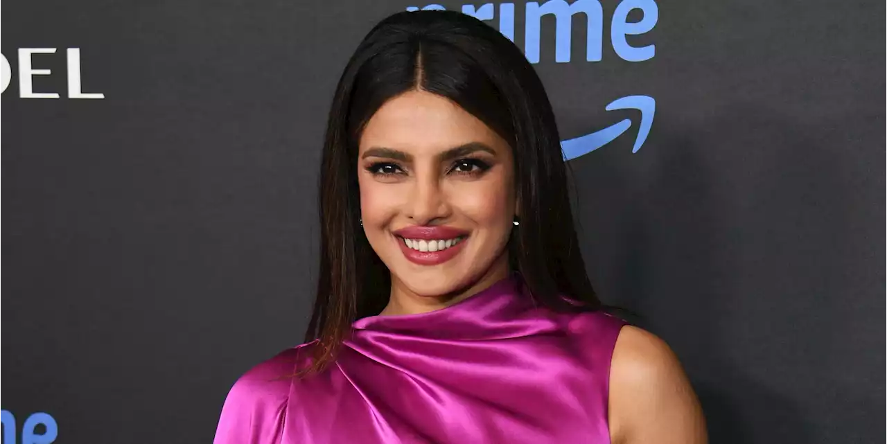 Priyanka Chopra Takes Over the 'Citadel' Red Carpet in a Silky Fuchsia Gown