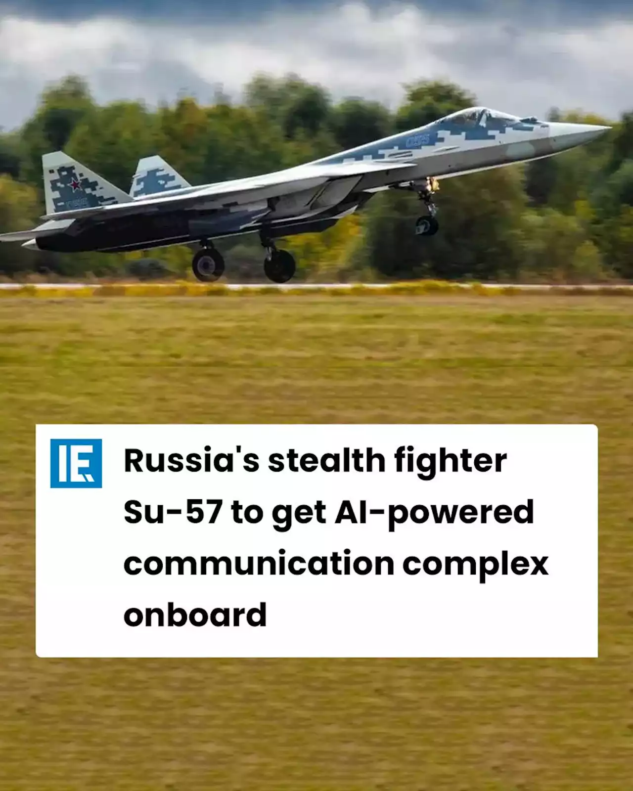 Russia's stealth fighter Su-57 to get AI-powered communication complex 