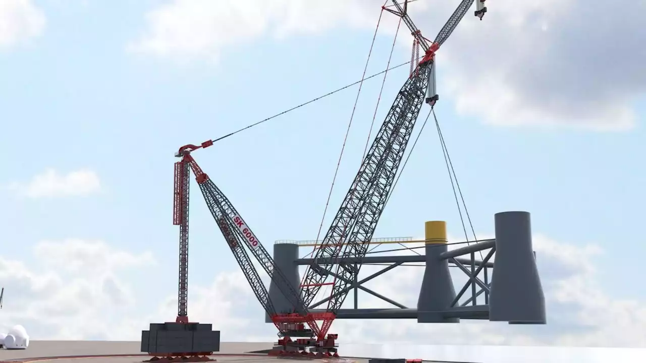 World's largest electric crane to offer a lifting capacity of 6,000 tonnes