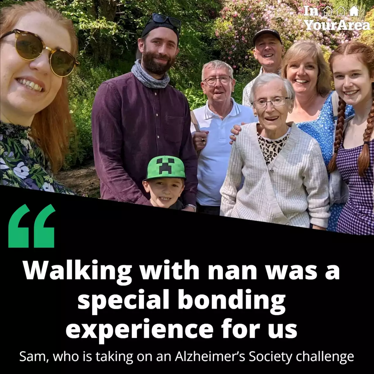 'Walking with nan was a special bonding experience for us grandchildren'