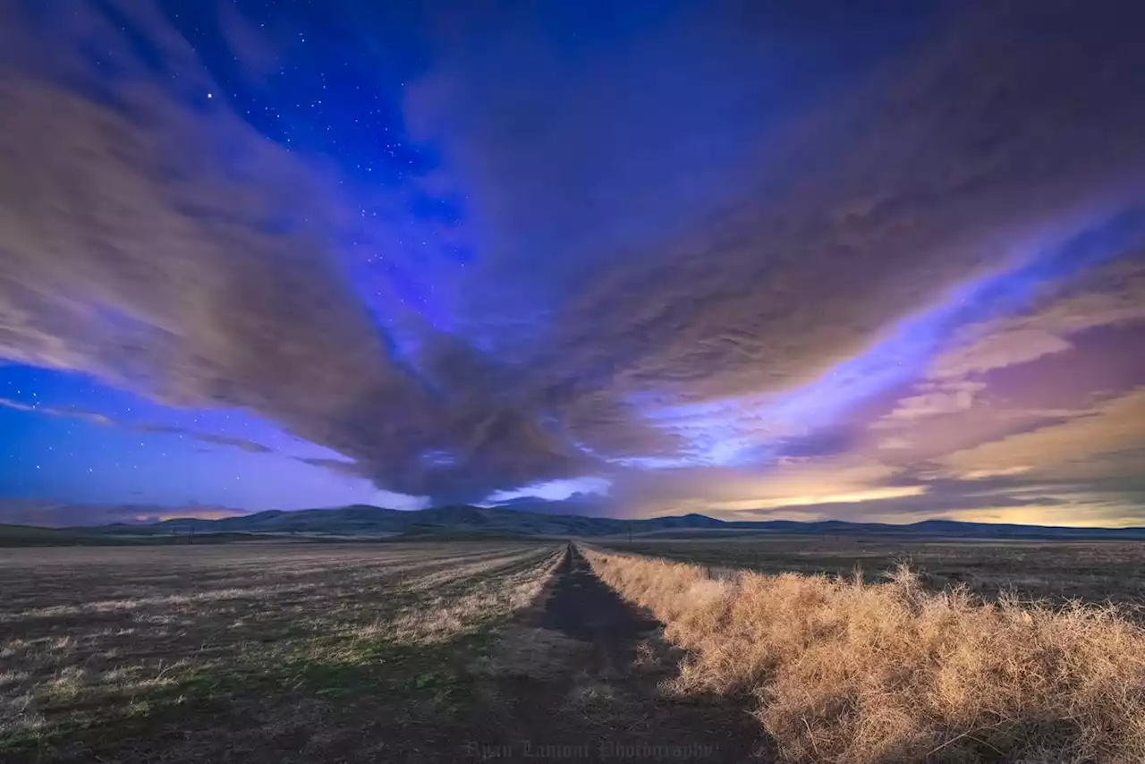 Photographers capture spectacular Northern Lights show over Washington