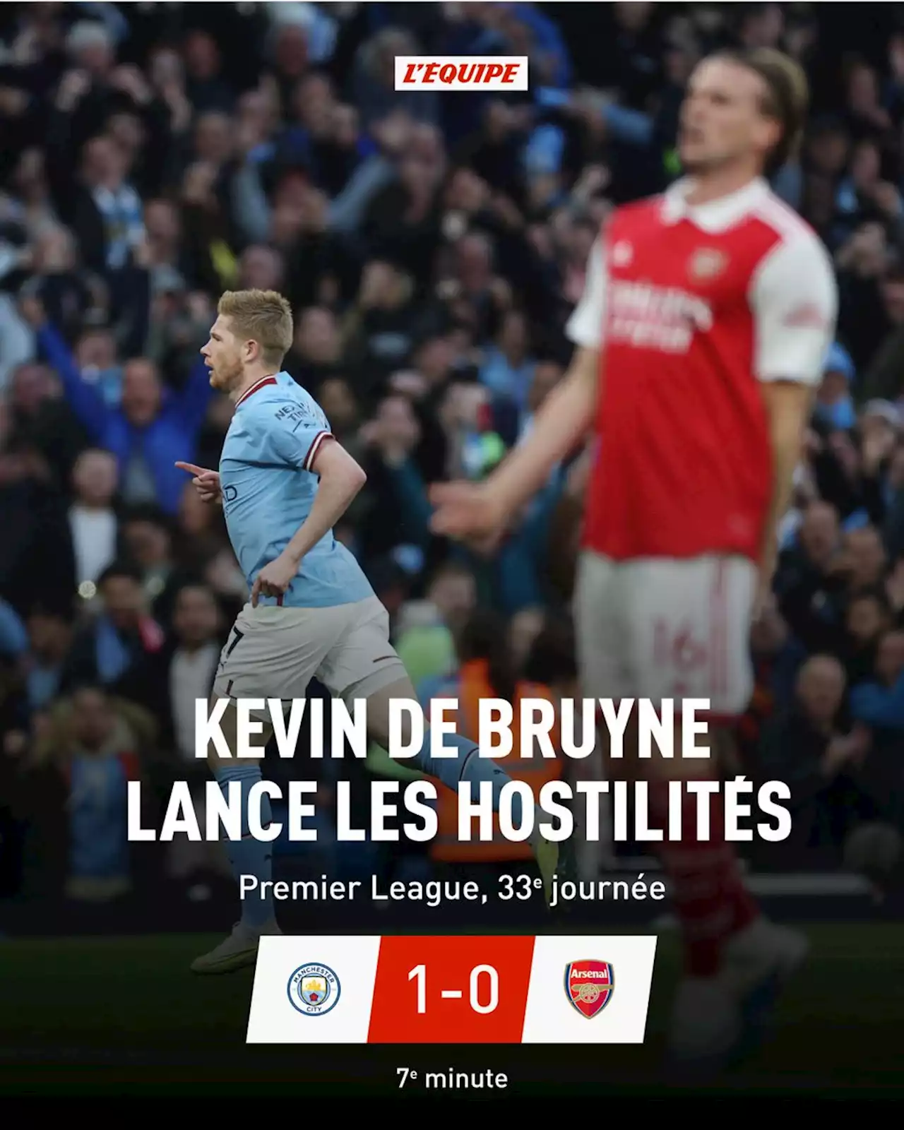 Manchester City - Arsenal en direct, Premier League (26/04/2023)