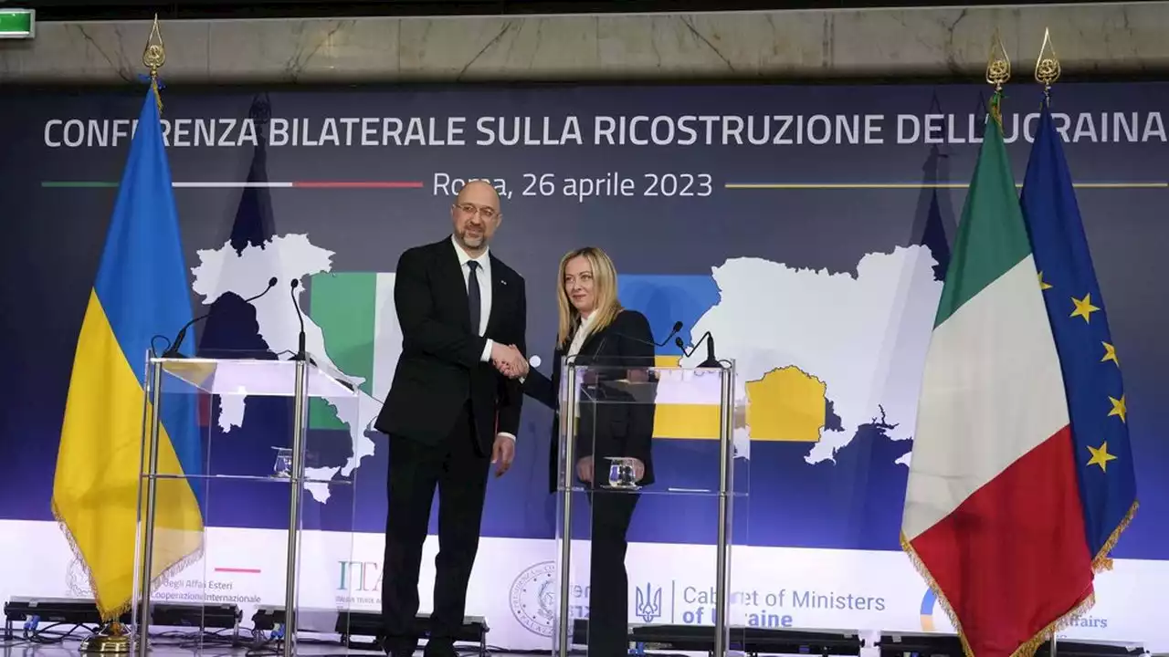 L'Italie ne veut pas abandonner à ses partenaires européens la reconstruction de l'Ukraine