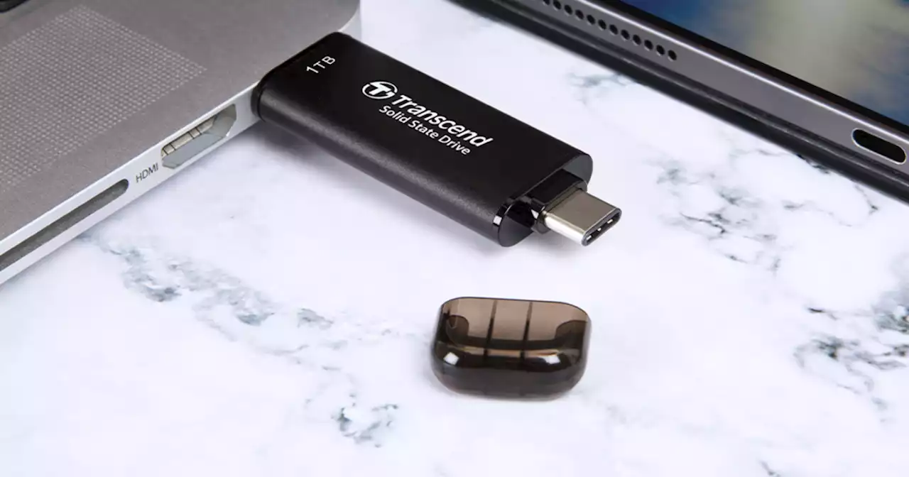 Le nouveau SSD portable de Transcend fait la taille d'une clé USB !