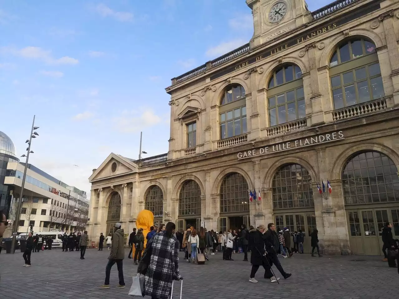 Enième vol de téléphone gare Lille Flandres : un jeune homme interpellé de justesse