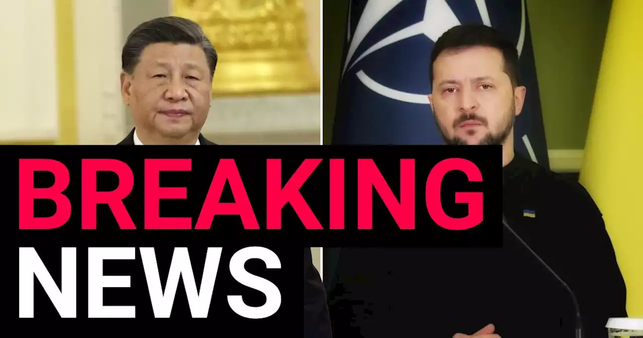 President Xi tells Zelensky 'China stands on side of peace' during phone call